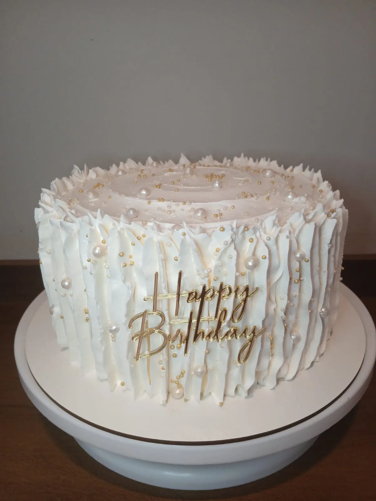 Bolo de aniversário Happy Bithday